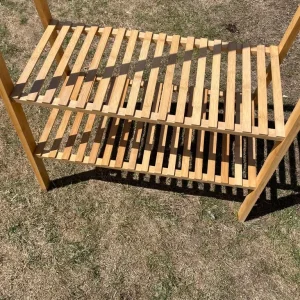 UO Levi bamboo clothing rack - Image 4