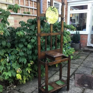 Antique Victorian Edwardian Hall Hat and Coat Stand - Image 3