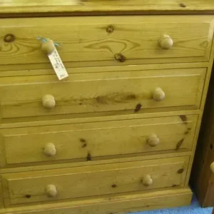 Stripped Pine Chest of Drawers