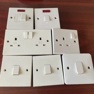 Plug sockets and switches bundle, x7