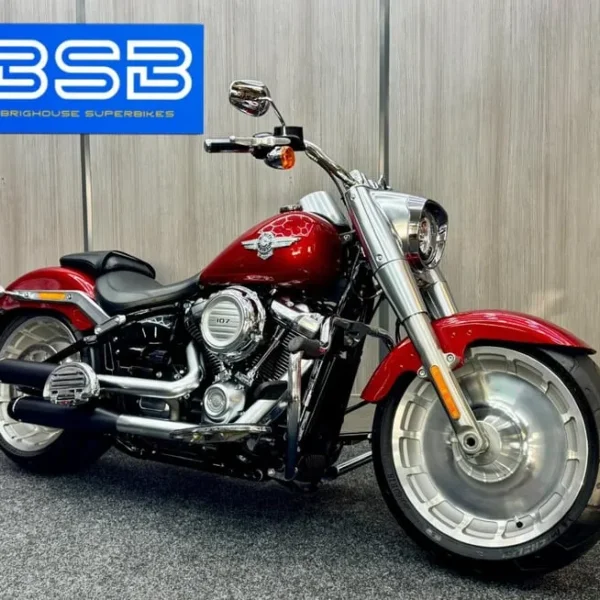 2020 Harley Davidson Softail 1745 Fat Boy 107 FLFB 19 with Rhinehart Exhaust