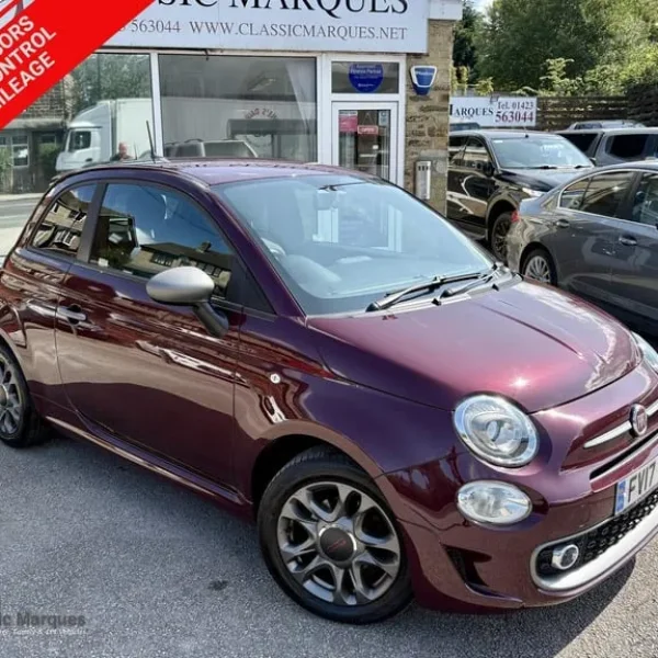 2017 Fiat 500 1.2 S Hatchback 3dr Petrol Manual