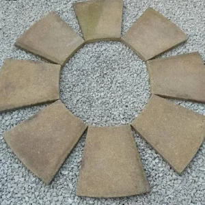 Flagstone circle