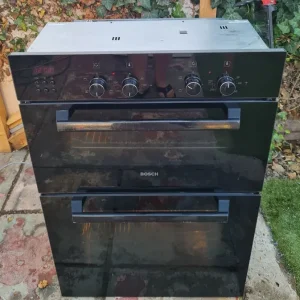 Bosch double electric oven built-in black multifunction - Image 2