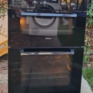 Bosch double electric oven built-in black multifunction - Image 4
