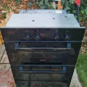 Bosch double electric oven built-in black multifunction - Image 5