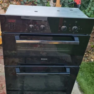 Bosch double electric oven built-in black multifunction - Image 8