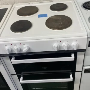 WHITE BUSH 60CM ALL ELECTRIC COOKER