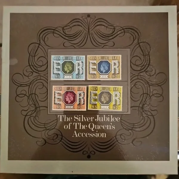 The Silver Jubilee of The Queen's Accession Stamps