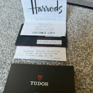 Tudor Black Bay Harrods special edition 41mm stainless steel watch - Image 7