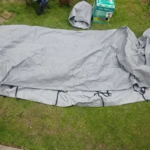 Quest Breathable Caravan Cover Grey XL 570cm x 630cm - Image 6