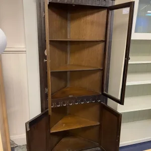 Dark Wood Display Cabinet TCL 97044 - Image 2