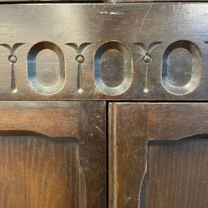 Dark Wood Display Cabinet TCL 97044 - Image 4