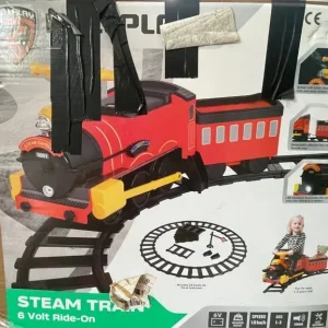 Battery-Powered Ride-On Steam Train - Image 8