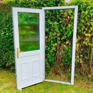 UPVC Double Glazed Exterior Door 195cm x 82cm