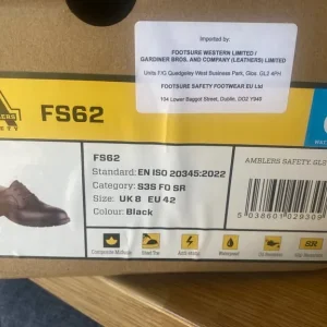 Work Safety Shoes with Steel Toe Cap - Image 2
