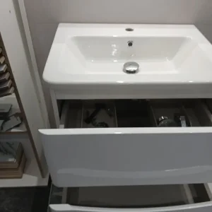 Two-drawer wall hung vanity unit - Image 2