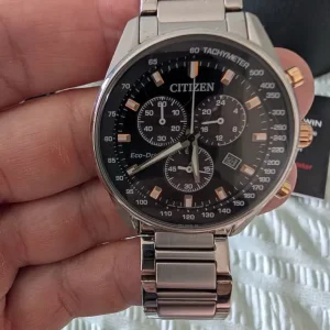 Citizens Eco Drive Chronograph Watch - Image 3