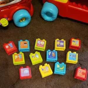 VTech Baby 4-in-1 Alphabet Train Ride On Red Learning Toy - Image 2