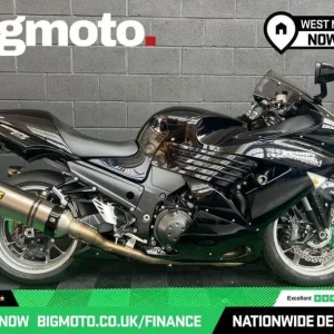 2008 Kawasaki ZZR1400 Blue with 3,652 miles - Image 2