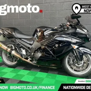 2008 Kawasaki ZZR1400 Blue with 3,652 miles