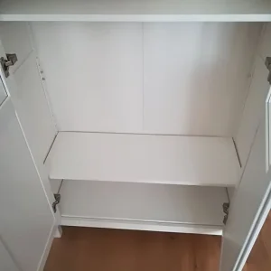 IKEA HEMNES SOLID WOOD Bookcase with Glass Doors - Image 4