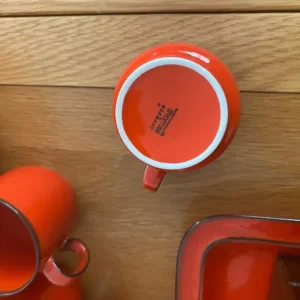Thomas German made vintage red service - Image 4