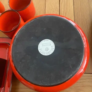 Thomas German made vintage red service - Image 5