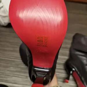 Feud new leather calf knee boots size 5 - Image 3