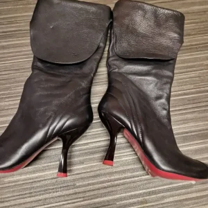 Feud new leather calf knee boots size 5 - Image 5