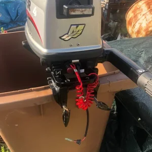 Mariner 4hp Sailmate 2 stroke long shaft outboard - Image 3