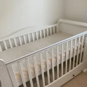Tutti Bambini Louis 3 in 1 Deluxe Sleigh Cot Bed - Image 2