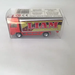Toy car with Liam name on side and key ring - Image 2