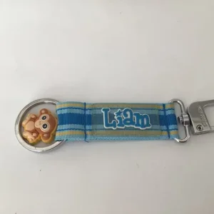 Toy car with Liam name on side and key ring - Image 4