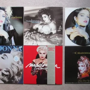 Madonna vinyl LPs and 12” singles