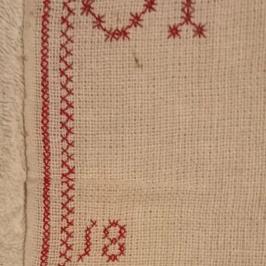 Antique Dutch Needlework Sampler 1899 - Image 3