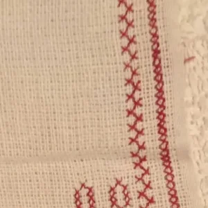 Antique Dutch Needlework Sampler 1899 - Image 4