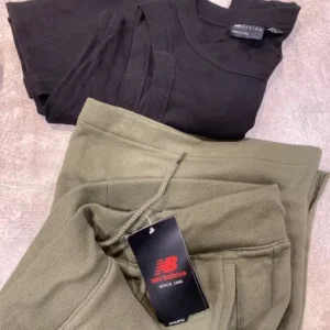 New Balance shorts and ASOS vest