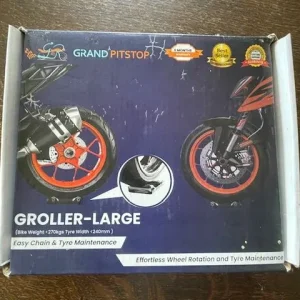Grand Pitstop Motorcycle Wheel Cleaning Roller Stand