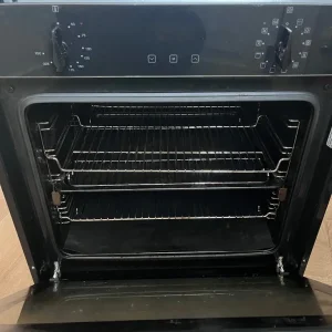 Twelve function electric oven with timer and compact combo microwave - Image 3