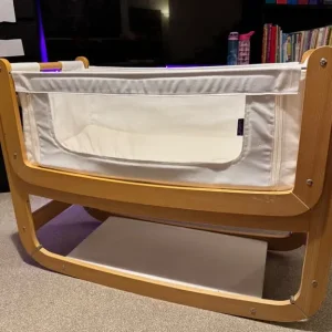 Snuz Pod 2 cot bed with wool mattress and bedding set - Image 4