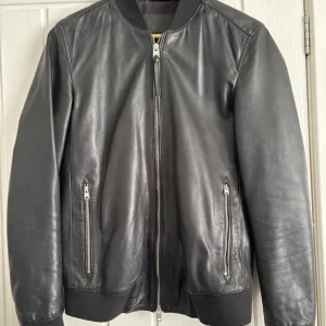 Men’s leather jacket allsaints - Image 4