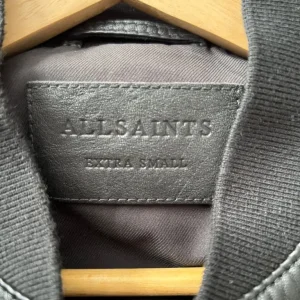 Men’s leather jacket allsaints - Image 8