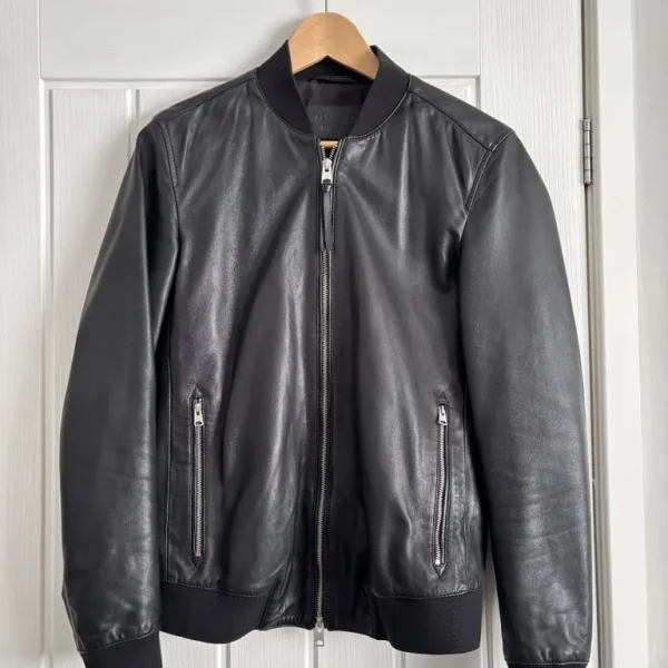 Men’s leather jacket allsaints