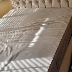 double diamond design ottomans gas lift bed