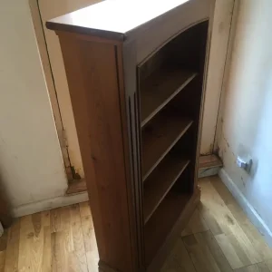 Pine Wood Bookcase Shelving Unit VGC - Image 2