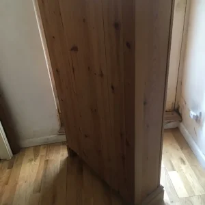 Pine Wood Bookcase Shelving Unit VGC - Image 3