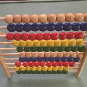 Wooden abacus 36cm x 36cm - Image 2