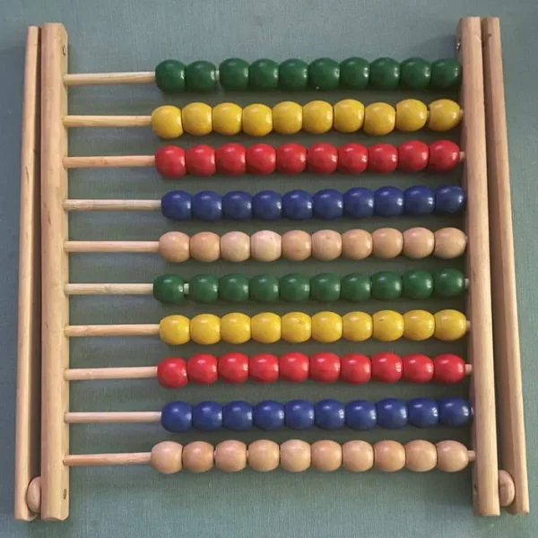 Wooden abacus 36cm x 36cm
