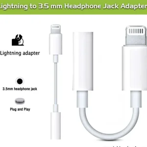 Apple Lightning to 3.5mm Headphone Jack Adaptor